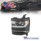 For 2016-2018 Chevy Silverado 1500 Driver Side Headlight Chrome Lh Full Led New. Price: $141.80.