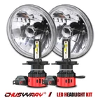 2PCS 7" Round Led Headlights Hi-lo Beam For Chevy C10 C20 Camaro Nova Luv Truck New. Price: $112.49.