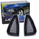 Semi Smoke Clear Lens Headlight Corner Side Marker Lamps For 06-10 Dodge Charger New. Price: $27.39.