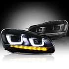 Vland Fit 2010-2014 Volkswagen Golf MK6/JETTA Wagon Led Headlights Sequential New. Price: $299.24.