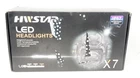 Hwstar Round H6024 6000K IP67 Waterproof Hi/lo Beam Led Headlights QX-X7B New. Price: $59.95.