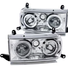 Anzo Crystal Headlights W/ Halo Chrome For Toyota Land Cruiser 111092 New. Price: $246.46.