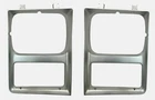New Headlights Bezels Trims 1985-1987 Chevy Gmc C/k Series Truck 85-88 Suburban Used. Price: $47.50.