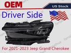 For 2021-2023 Jeep Grand Cherokee Led Headlight Lamp Lh Drivers Side Oem Us New. Price: $477.00.
