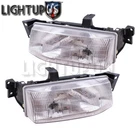 Left Right Sides Pair Chrome Halogen Headlight 1991-1996 Ford Escort New. Price: $79.37.