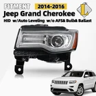 For 2014-2016 Jeep Grand Cherokee Hid/xenon Headlight Left Driver 68111001AM New. Price: $188.99.