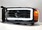 For 2002-2005 Ram Led Drl Sequential Turn Signal Projector Headlight Driver Side New. Price: $60.00.