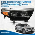 2020-2024 Ford Explorer Full Headlight W/led Drl Right Passenger Chrome New. Price: $189.99.