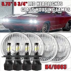 4PCS 5-3/4" 5.75" Inch Led Headlights Hi/lo Beam For Chevy Corvette Chevelle New. Price: $99.99.