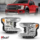 2018-2020 Ford F150 Pickup Led Sequential Signal Chrome Projector Headlights New. Price: $404.80.