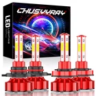 Chusyyray H11 9005 Led Headlights Bulb High Low Beam 100W Super Bright V5 Series New. Price: $22.99.