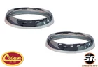 Crown J5460087 Headlight Chrome Bezel For 72-83 Jeep CJ-5 72-75 CJ-6 Pair New. Price: $72.90.