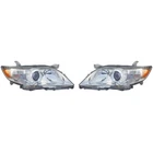 For 2010 2011 Toyota Camry Headlight Driver And Passenger Side Pair TO2502191 New. Price: $209.58.