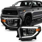 Trd Pro Style Full Led Headlights For 14-21 Toyota Tundra Chrome Headlamp Rh &lh New. Price: $375.99.
