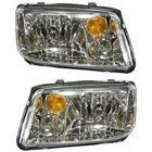 For Volkswagen Jetta Headlight 1999-2002 Driver And Passenger Pair/set Halogen New. Price: $230.84.