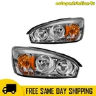 Pair Headlight Assembly For 2004-2008 Chevrolet Malibu Halogen Amber Reflector New. Price: $77.49.