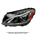 Oem 2015 - 2018 Mercedes W205 C300 Left Driver Static Led Headlight 2059064103 Used. Price: $494.99.
