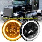 For Freightliner Coronado Pair Dot 7" Inch Led Round Headlight Hi/lo Beam Drl New. Price: $62.99.