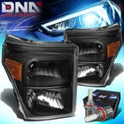 2011-2016 Ford F250/350/450/550 Superduty Headlight W/led Kit+cool Fan Blk New. Price: $162.98.