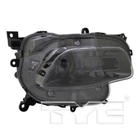 Tyc Right Halogen Headlight For Jeep Cherokee Black 2016-2018 Models New. Price: $210.00.