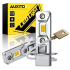 Auxito H3 Led Headlight 100W 10000LM Fog Bulb 3000K Golden Yellow Drl Lamp New. Price: $23.74.
