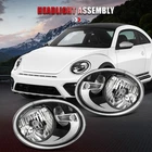 Headlights Assembly Pair For 2012 - 2019 Vw Beetle Halogen Type Headlamp New. Price: $305.99.