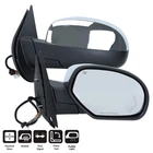 Chrome Mirror Heated Power Turn Signal Puddle Lamp For Chevy 07-14 Pickup Assem New. Price: $179.16.