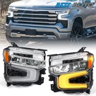 Full Led Headlight Assembly For Chevy Silverado 1500 Lt Rst 2022-2025 Right Left New. Price: $305.99.