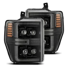 Alpharex 2008-2010 Ford Super Duty Nova Led Projector Headlights Black New. Price: $1216.00.