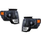 Pair Set Of 2 Headlights Lamps Left-and-right F150 Truck Hid/xenon Ford New. Price: $1067.47.