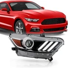 Passenger Side 2015-2017 Ford Mustang Headlight Projector Hid Xenon Led Drl New. Price: $108.99.