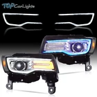 Vland Chrome Full Led Headlights For 2014-2022 Jeep Grand Cherokee W/animation New. Price: $355.49.