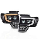 Led Headlamps Ford F150 2009-2014 Clear Lens Black Housing DL3Z13008A DL3Z13008B New. Price: $419.99.