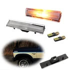 Clear Side Fender Amber Led Marker Lights 1980-86 Ford Bronco F150 F250 F350 New. Price: $19.99.