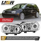Depo Chrome Glass Lens Headlight + Projector Fog For 99-04 Vw Golf Gti MK4 New. Price: $264.95.