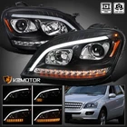 Fits 2006-2008 Mercedes Benz W164 ML350/500 Black Projector Headlight Led Signal New. Price: $379.38.