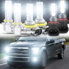 9005+H11+H10 6500K White Led Headlight High Low Beam Fog Bulbs Kit 6X New. Price: $39.99.