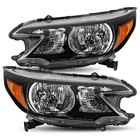 For 2012 2013 2014 Honda Crv Cr-v Black Amber Corner Headlights Assembly Pair New. Price: $108.68.