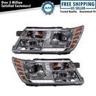 Trq Headlight Assembly Set Driver & Passenger Side Fits 2009-2020 Dodge Journey New. Price: $171.67.