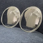 Pair Hella Glass Headlight Lenses Made In Germany 201-60370-03 SB19/20/21 Nos New. Price: $199.00.