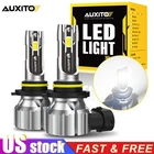 Auxito 9006 Led Headlight Kit High Low Beam Bulbs Super White Canbus Noiseless New. Price: $21.99.