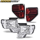 Fit 2009-2014 Ford F-150 Pickup Rear Tail Brake Lamp Corner Headlight New. Price: $146.46.