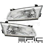 Halogen Assembly Headlamps For 1997-1999 Toyota Camry Left Right Sides Pair New. Price: $71.31.