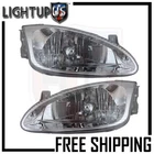 Headlights Headlamps Pair Left Right Set For 99-00 Hyundai Elantra New. Price: $137.00.