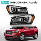 For 2013-2016 Gmc Acadia Halogen Headlight W/ Led Drl Projector Pair Left+ Right New. Price: $230.99.
