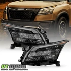 For 2022-2025 Nissan Pathfinder Black Bezel Led Headlights Headlamps Left+right New. Price: $432.99.