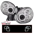 Led Halo Projector Headlights Fits 2002-2003 Subaru Impreza Wrx Lamps Pair New. Price: $213.49.