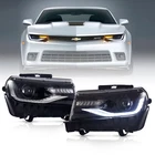 Vland Led Projector Headlights W/seqeuntial For 2014-2015 Chevrolet Camaro Chevy New. Price: $316.79.