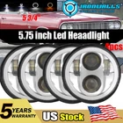 4PCS 3/4" 5.75"INCH Led Headlights Hi/lo Beam Drl For Chevy Chevelle 1964-1970 New. Price: $99.99.