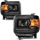 Black PAIR/2PCS Projector Headlight For Gmc Sierra 1500 2500 Hd 3500 2014-19 New. Price: $200.99.